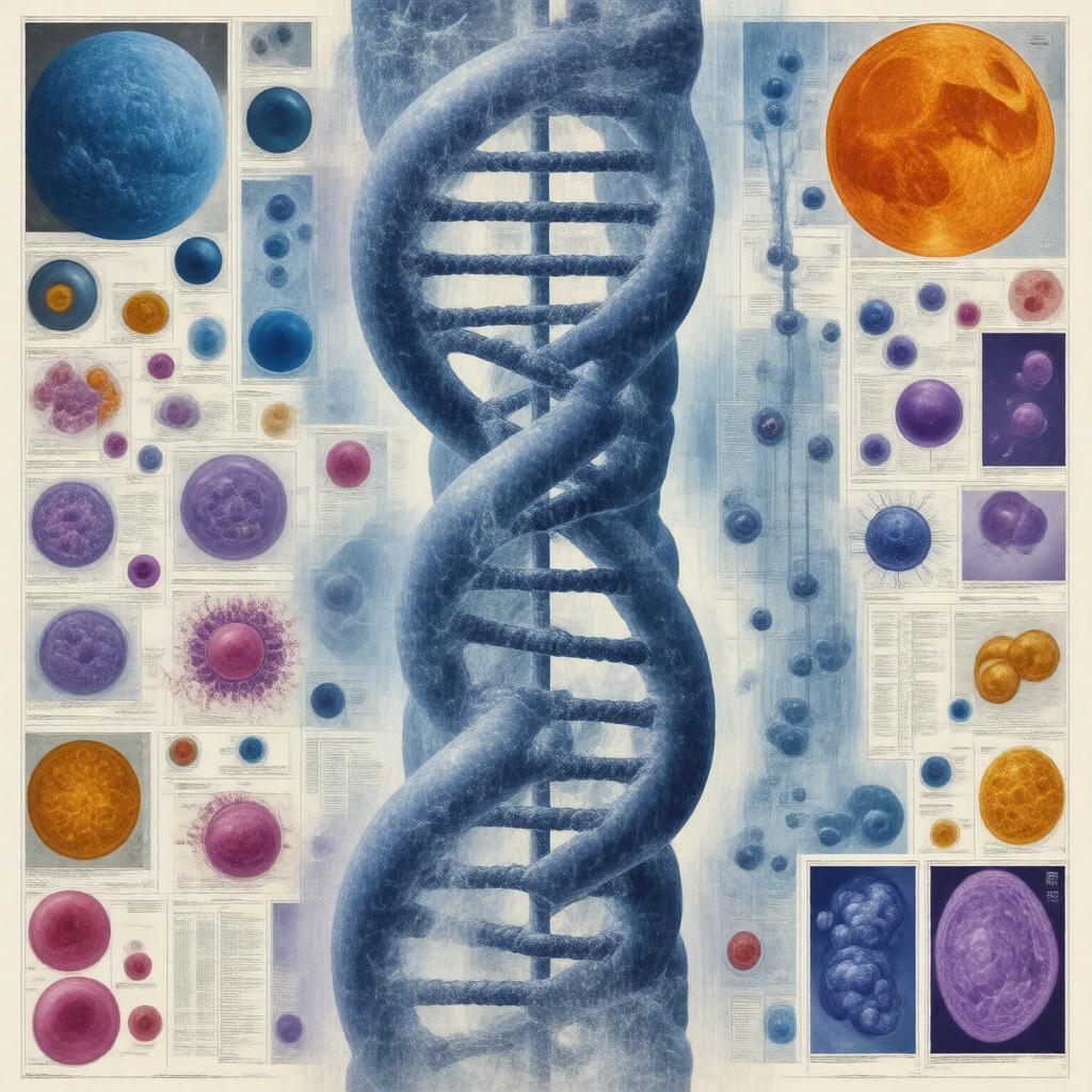 Click to view larger image AI-created image of The Cancer Genome Atlas