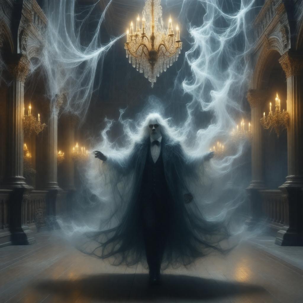 AI-created image of The Canterville Ghost