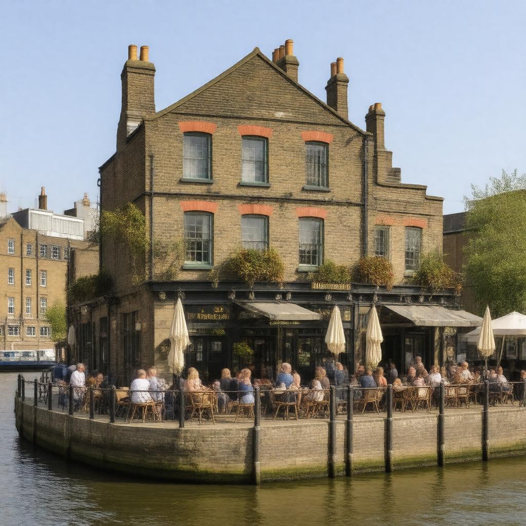 AI-created image of The Captain Kidd