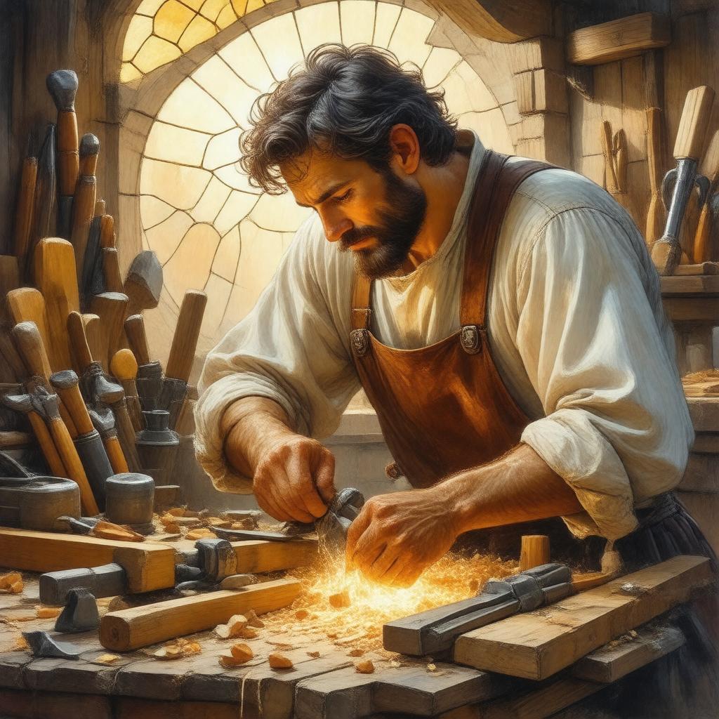 AI-created image of The Carpenter