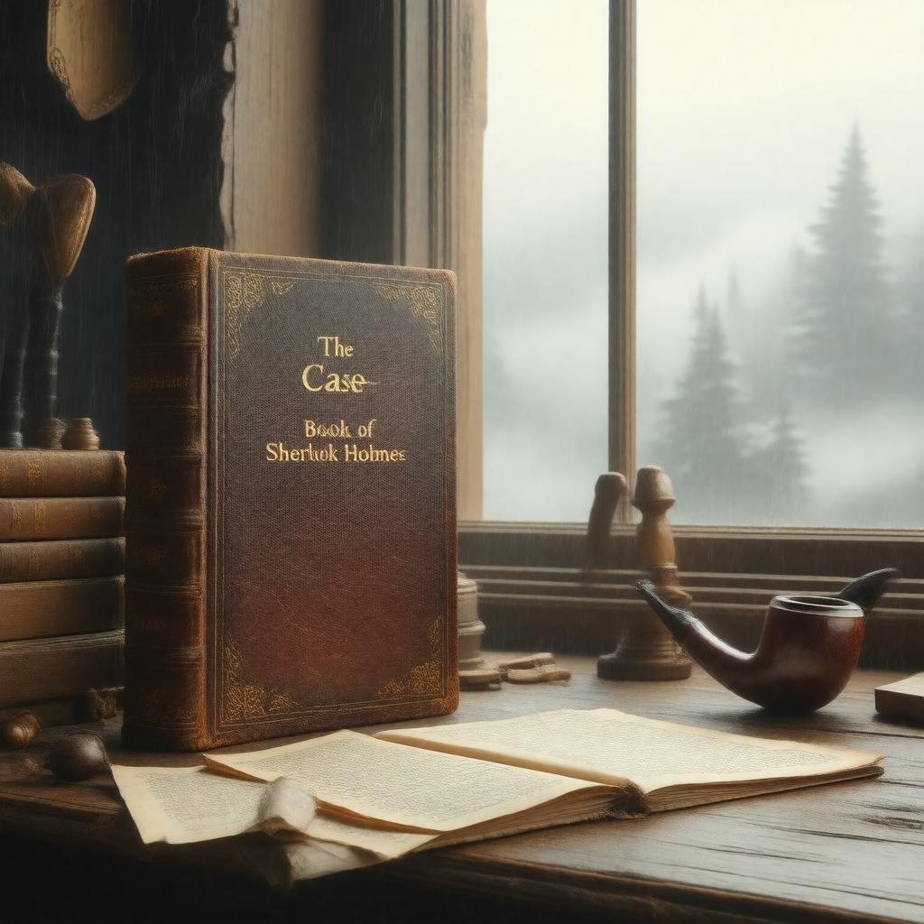 AI-created image of The Case-Book of Sherlock Holmes
