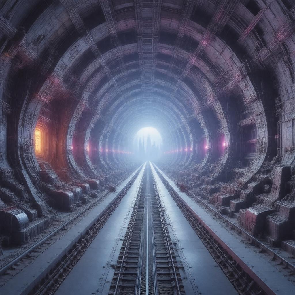 AI-created image of The Caves of Steel