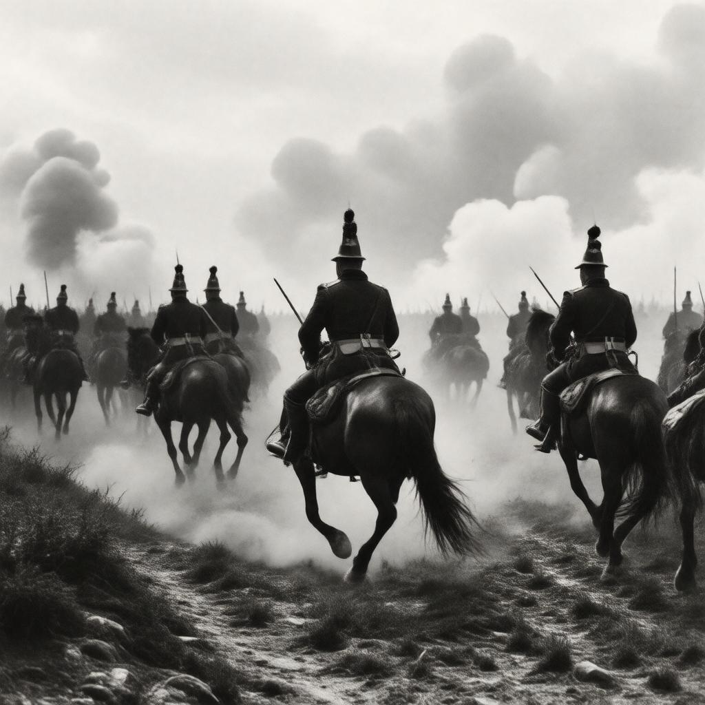 AI-created image of The Charge of the Light Brigade (1936 film)