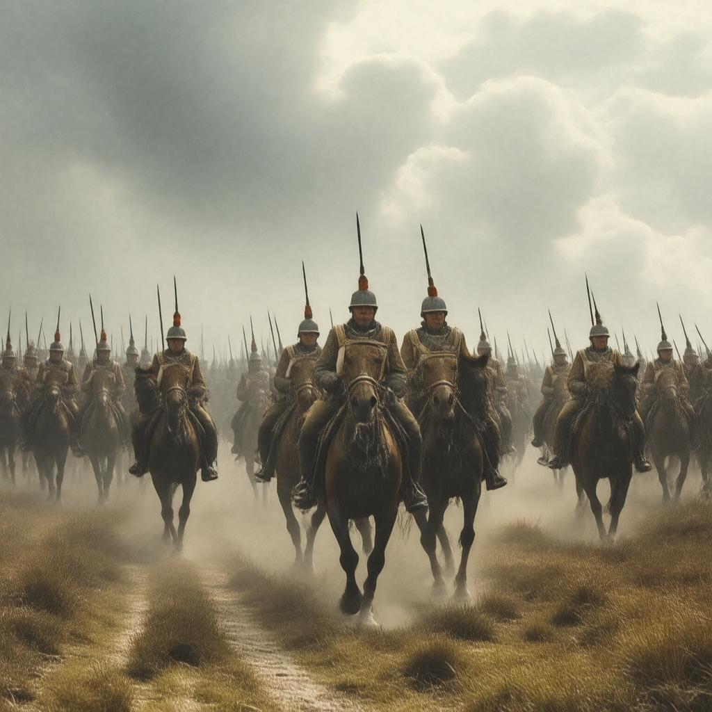 AI-created image of The Charge of the Light Brigade (film)