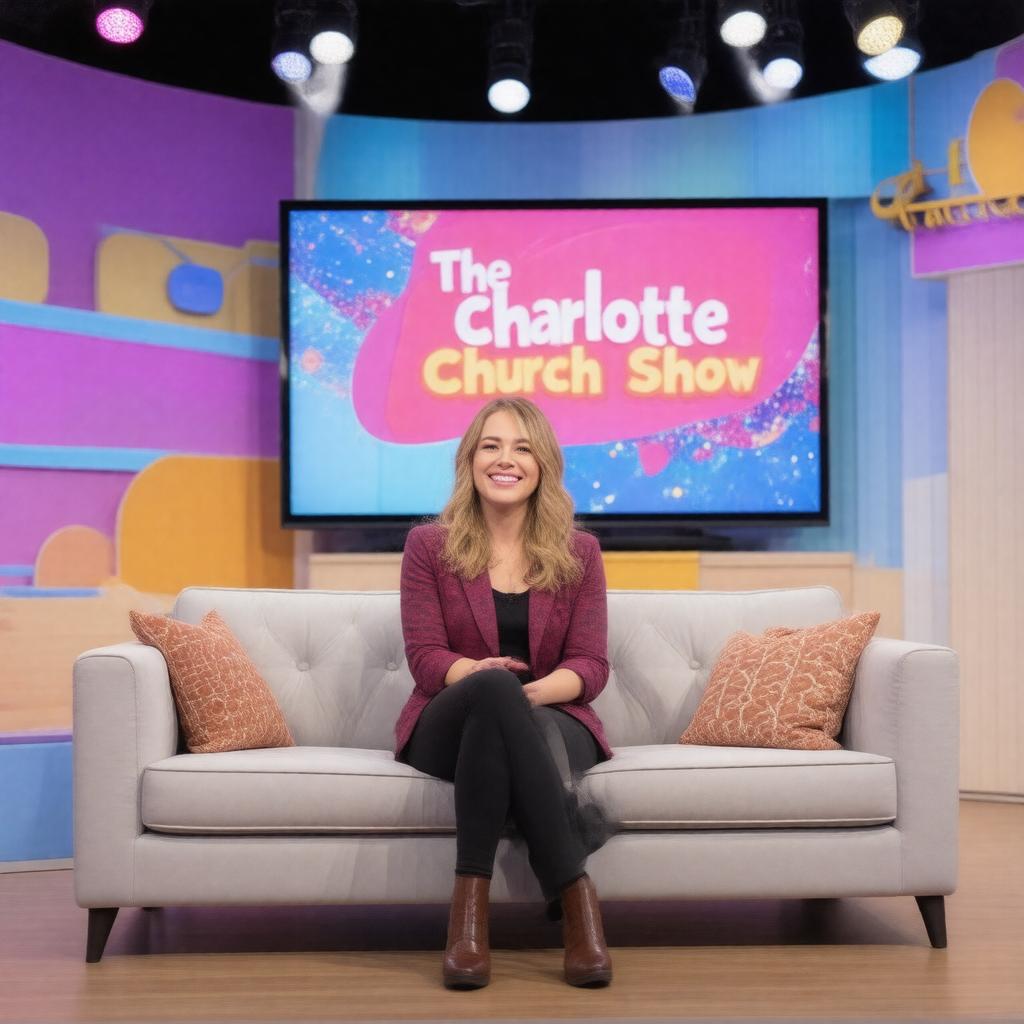 AI-created image of The Charlotte Church Show