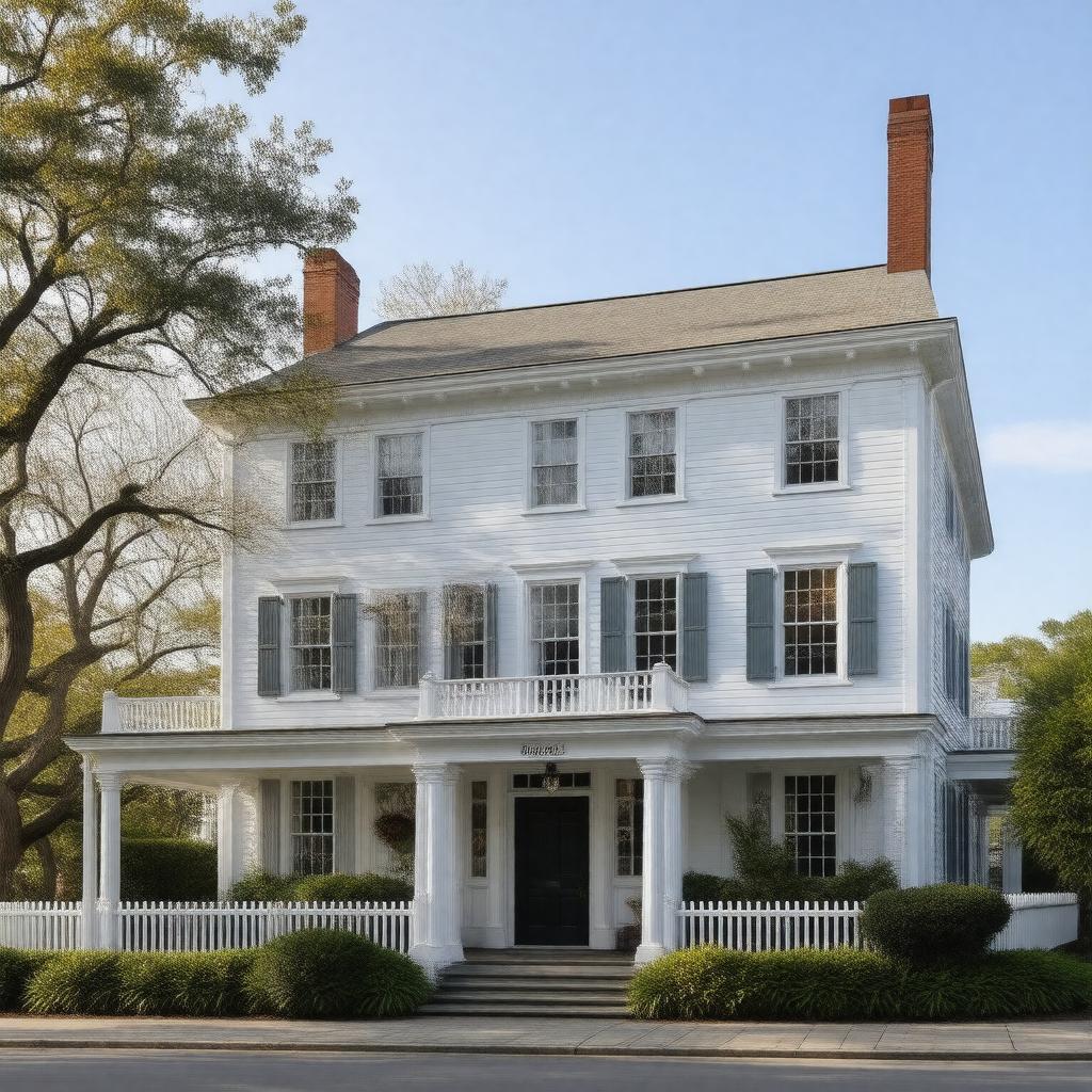 AI-created image of The Charlotte Inn