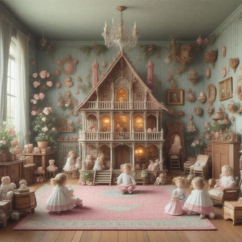 AI-created image of The Children's Book