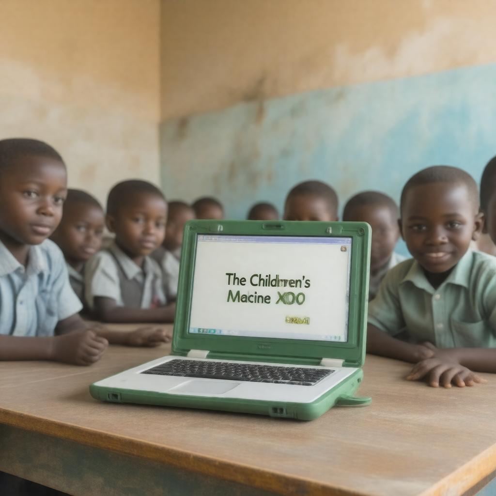 AI-created image of The Children's Machine