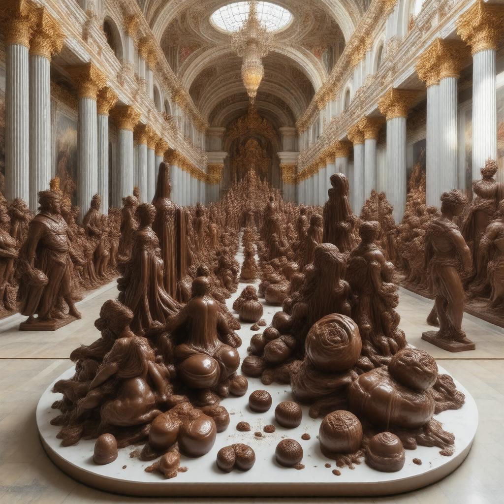 AI-created image of The Chocolate Hall