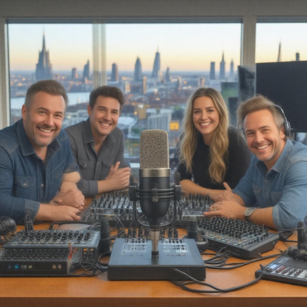 AI-created image of The Chris Moyles Show