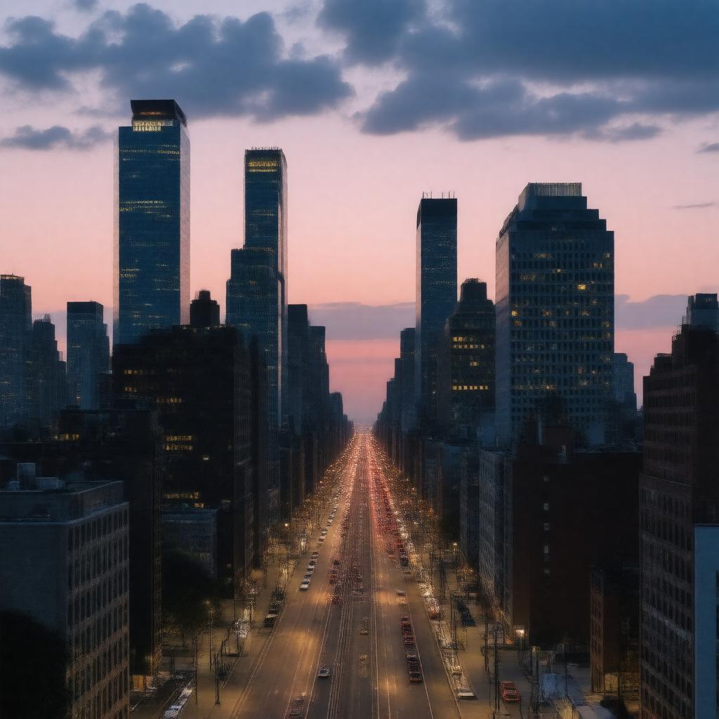 AI-created image of The City