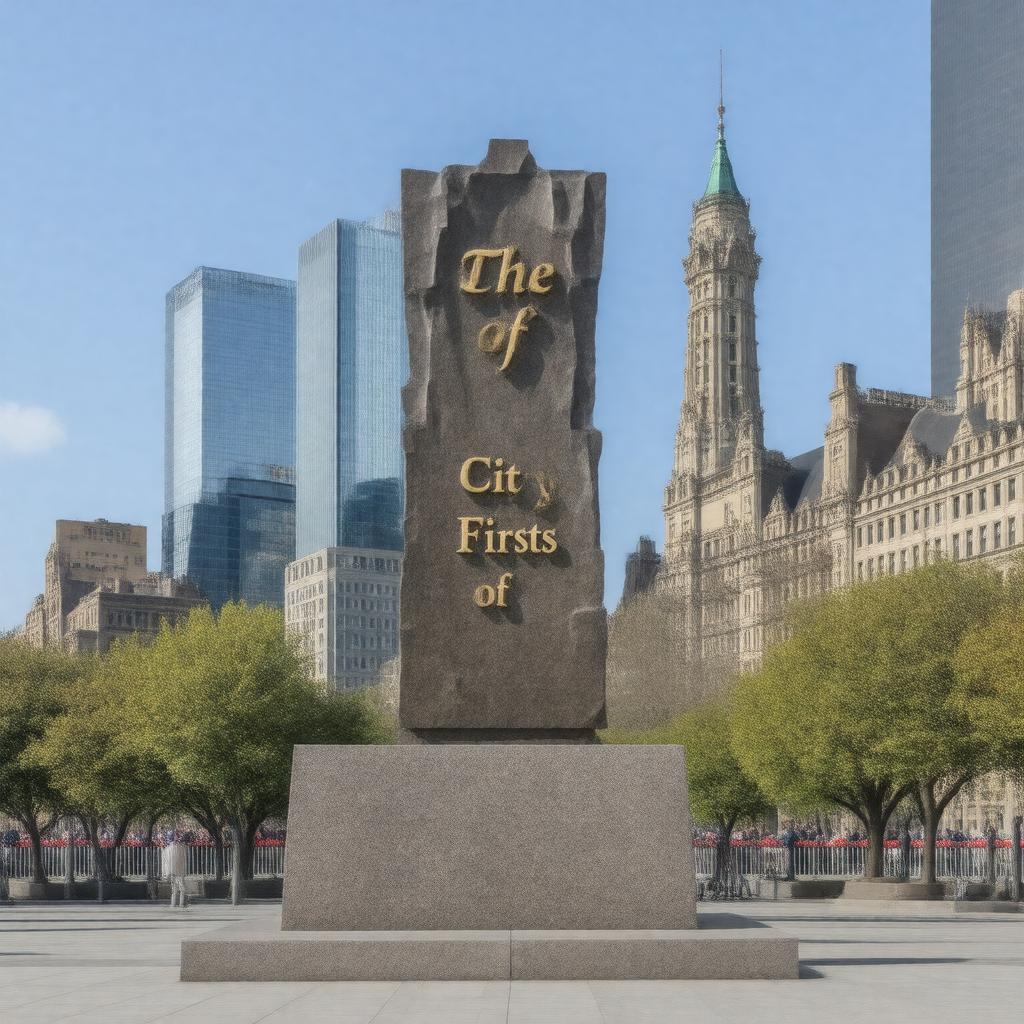 Click to view larger image AI-created image of The City of Firsts
