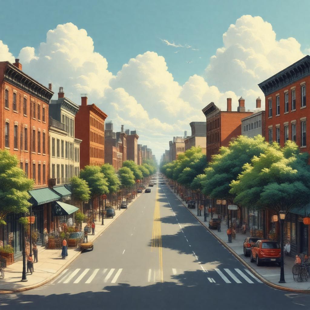 Click to view larger image AI-created image of The City of Good Neighbors