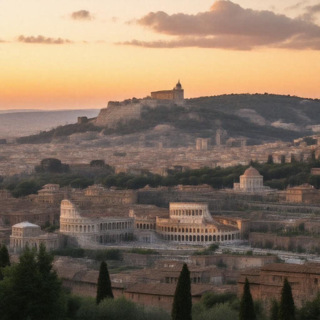 AI-created image of The City of Seven Hills