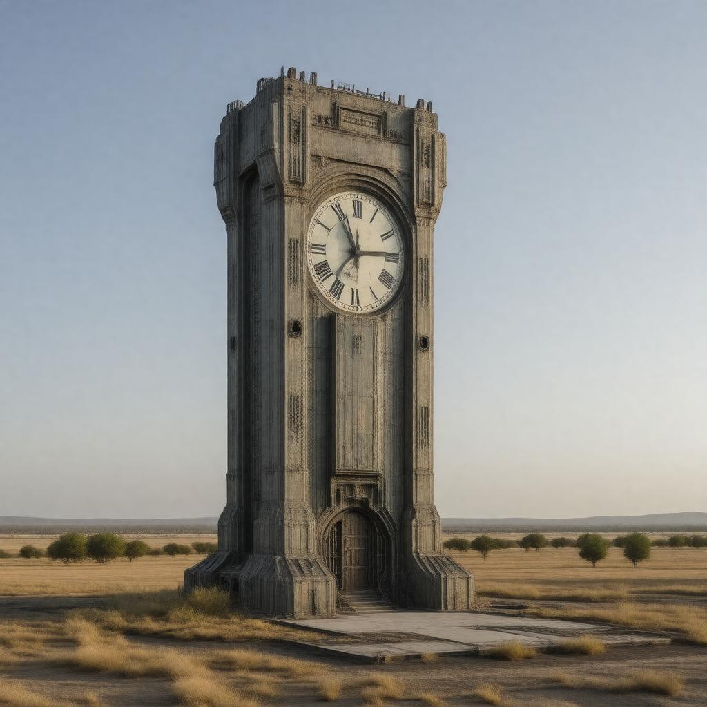 Click to view larger image AI-created image of The Clock of the Long Now