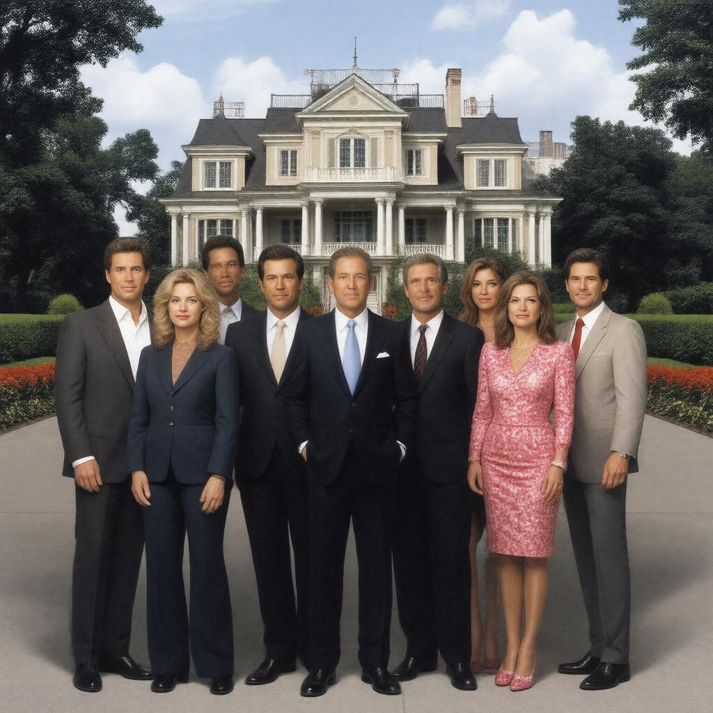 AI-created image of The Colbys