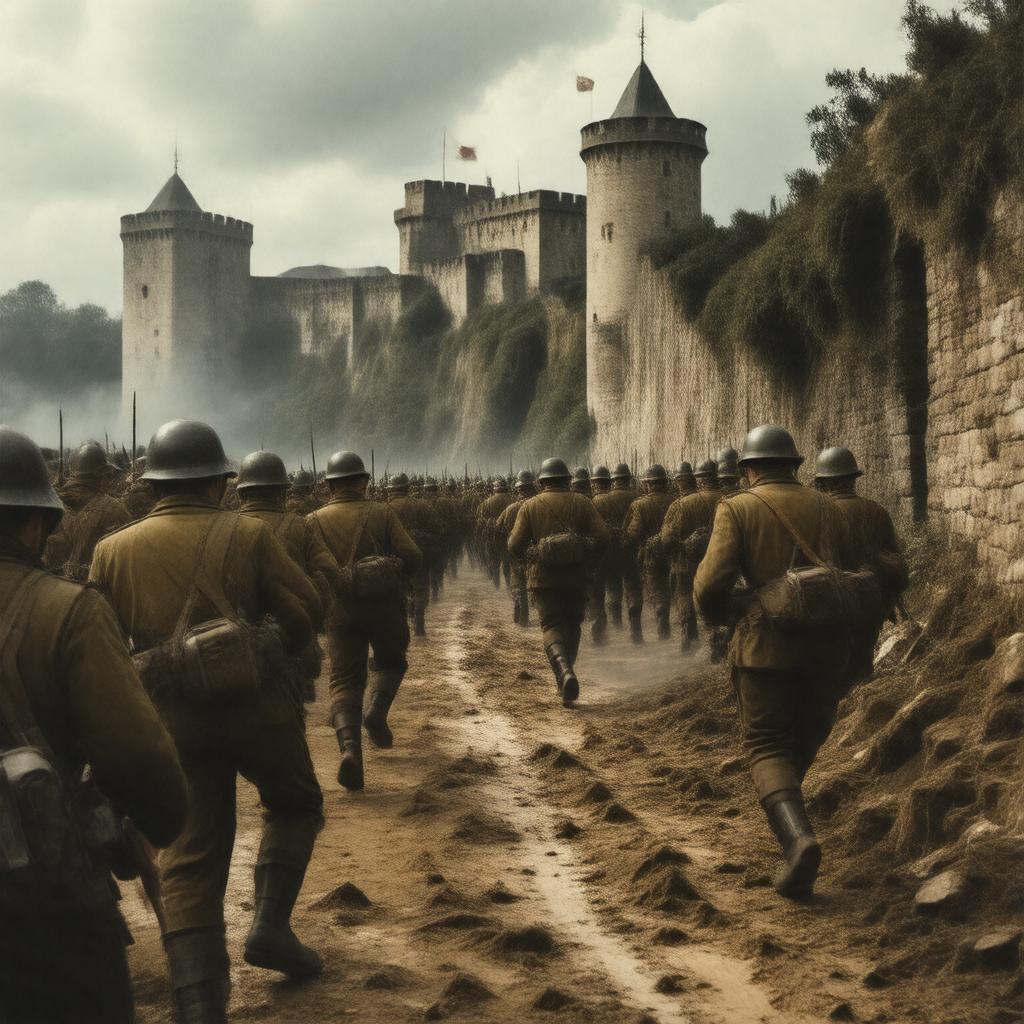 AI-created image of The Colditz Story