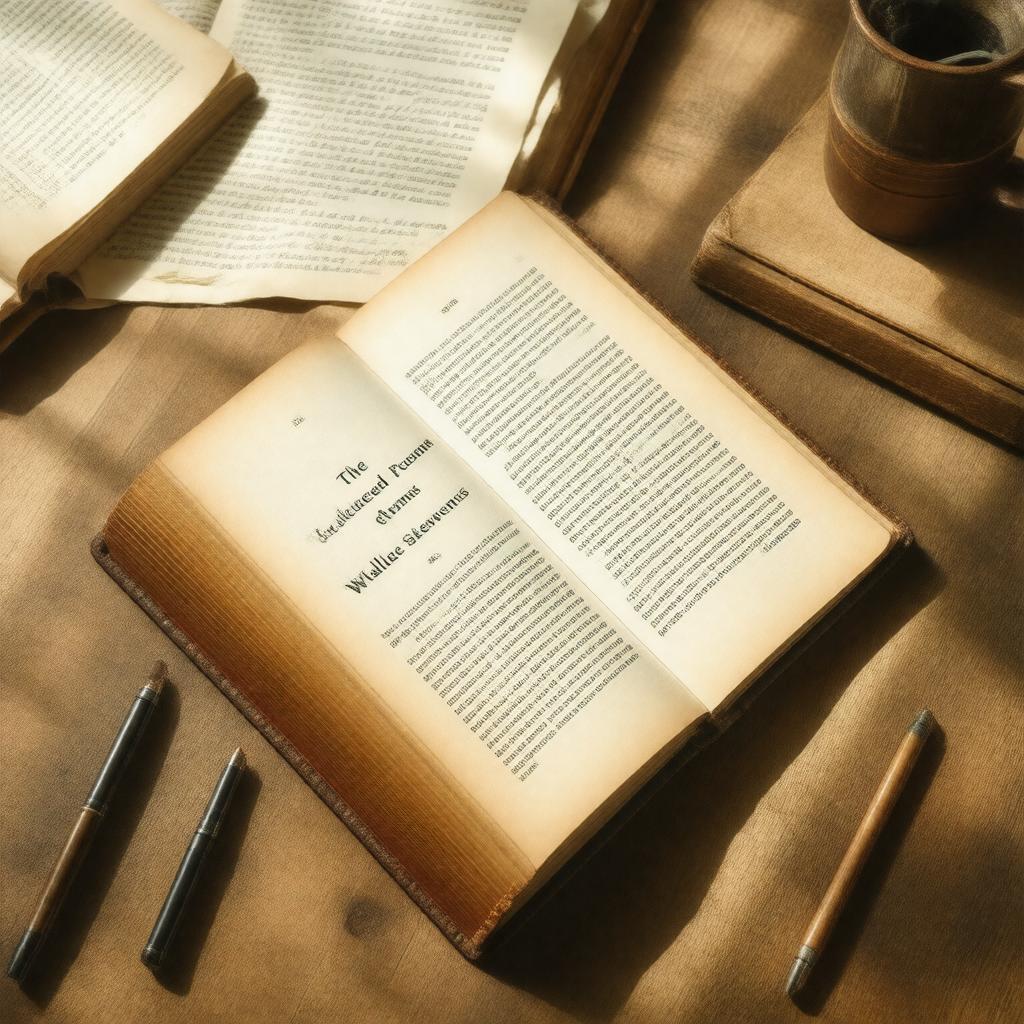 Click to view larger image AI-created image of The Collected Poems of Wallace Stevens