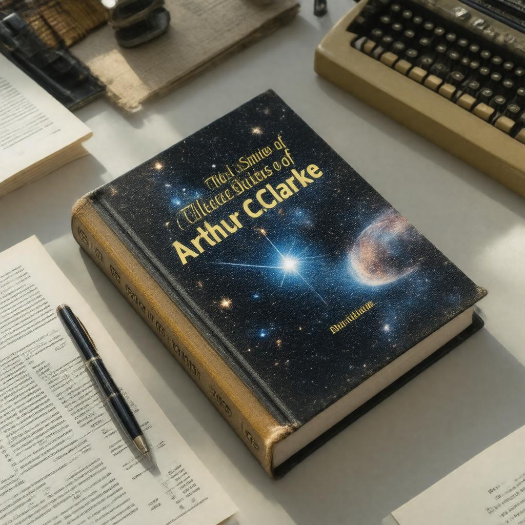 AI-created image of The Collected Stories of Arthur C. Clarke