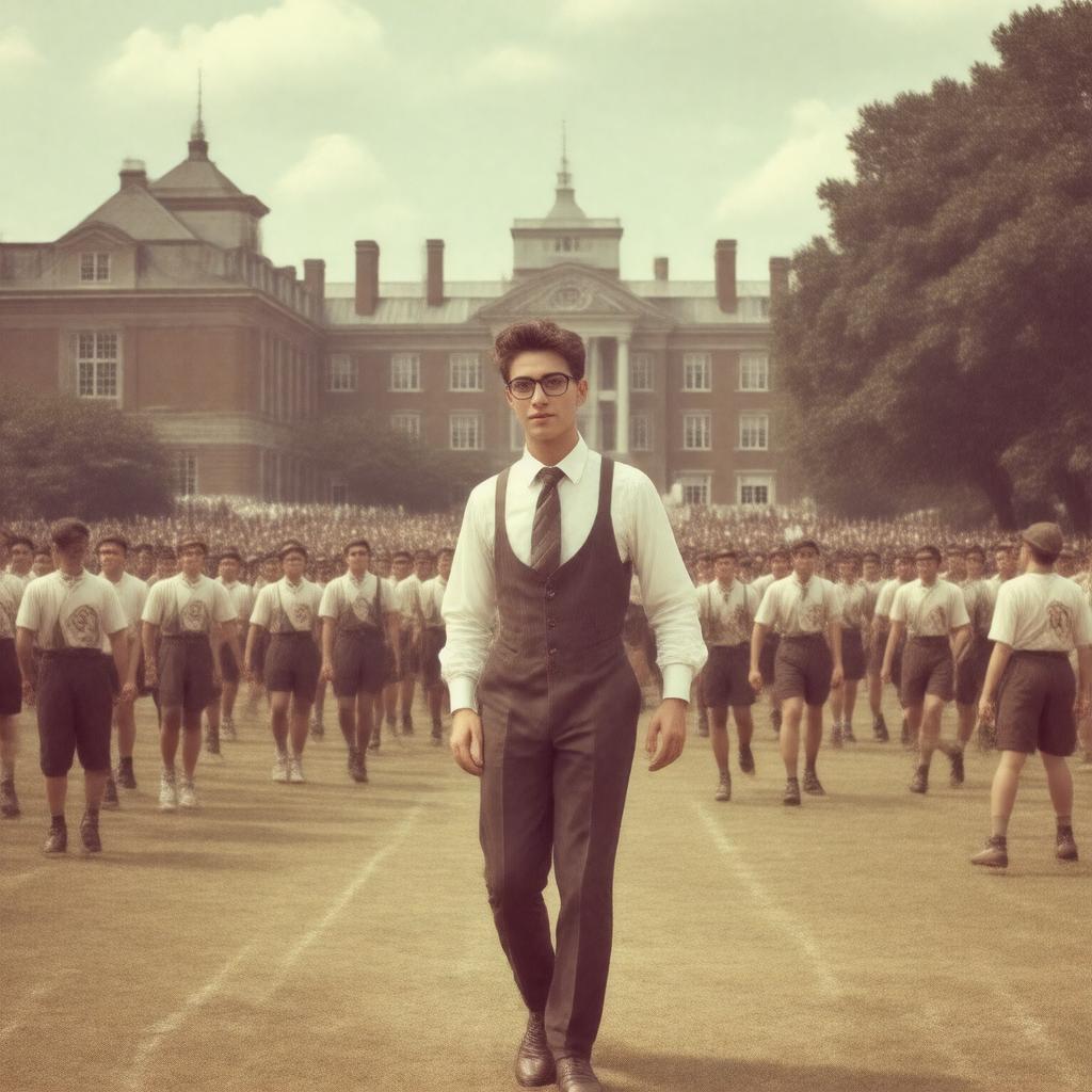 AI-created image of The College