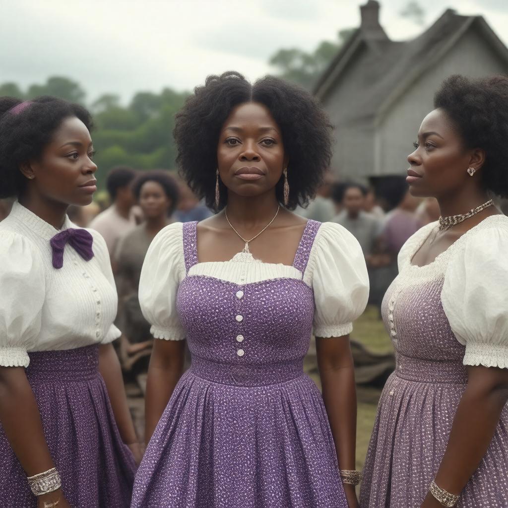 AI-created image of The Color Purple (film)