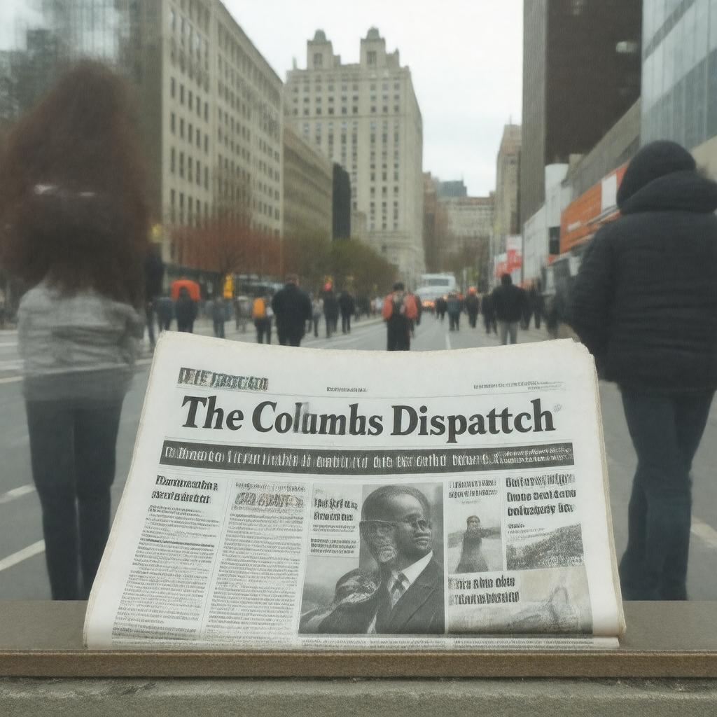 Click to view larger image AI-created image of The Columbus Dispatch