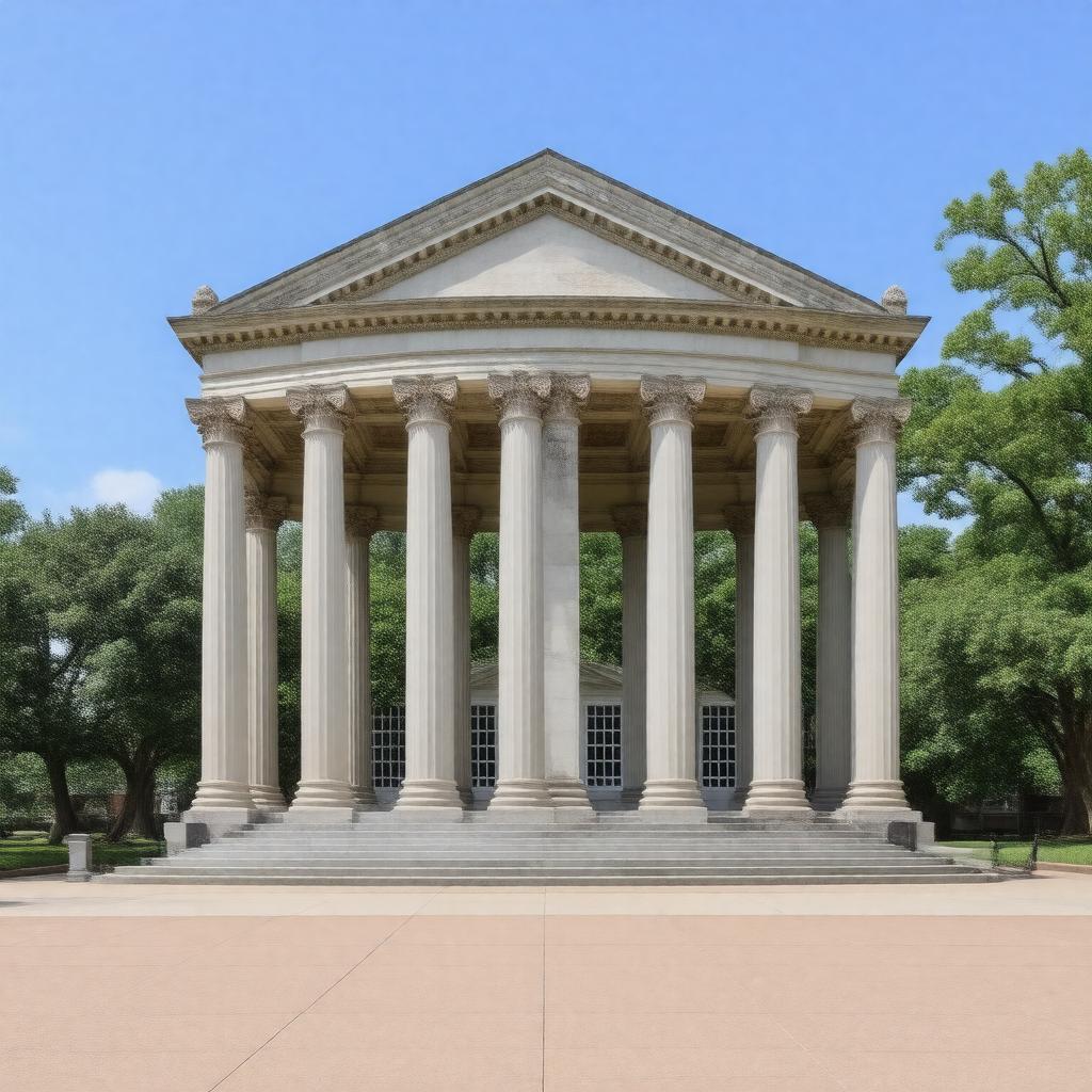 AI-created image of The Columns