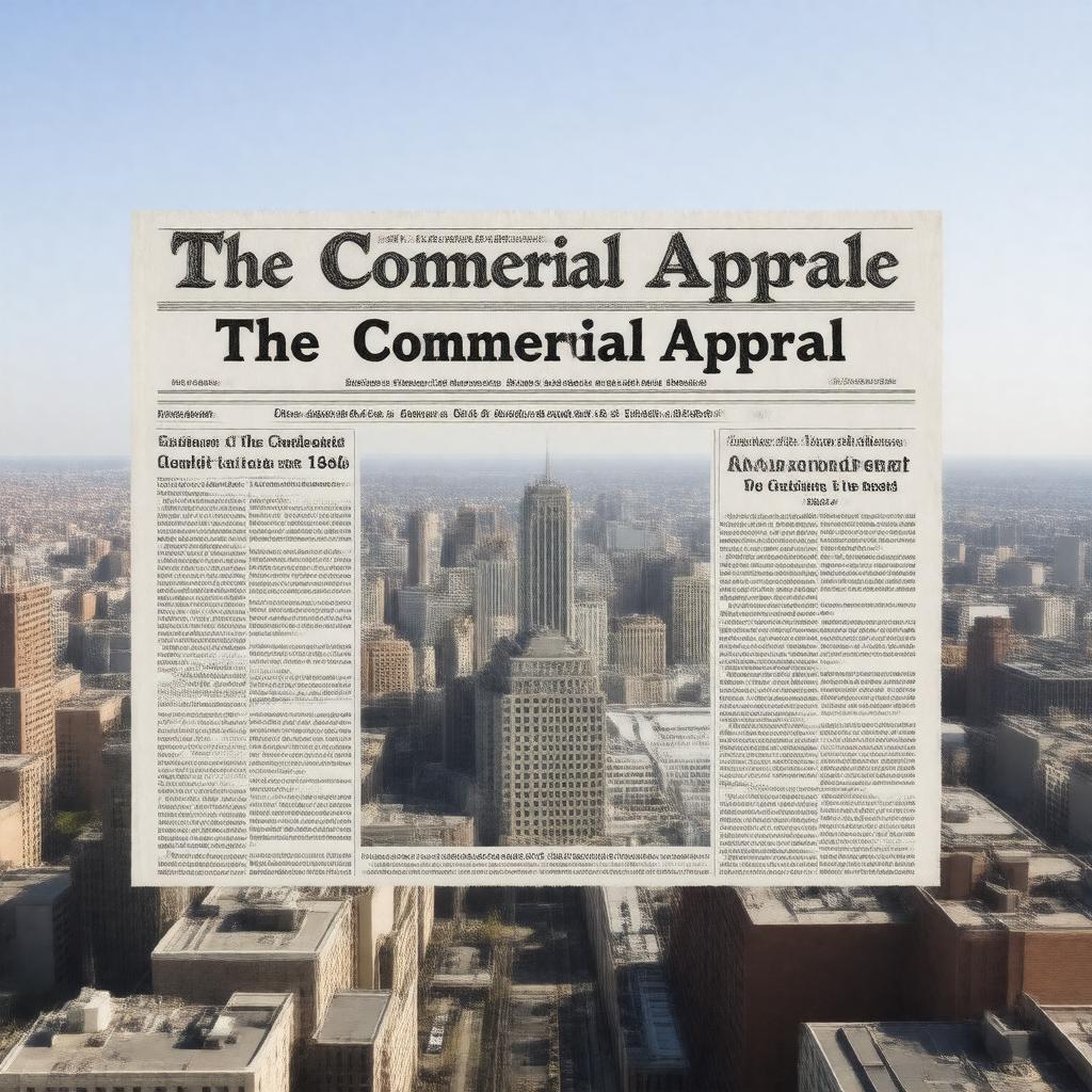 AI-created image of The Commercial Appeal