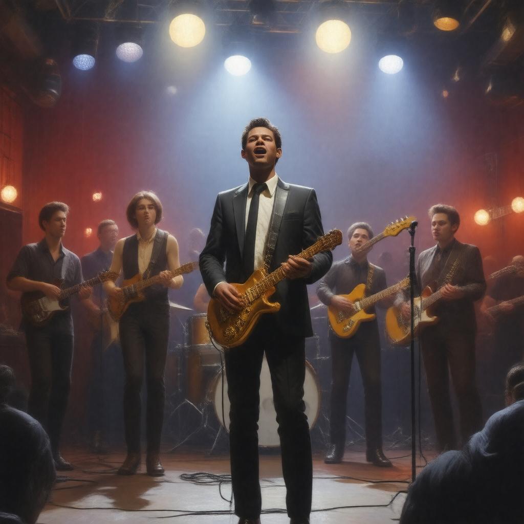 AI-created image of The Commitments