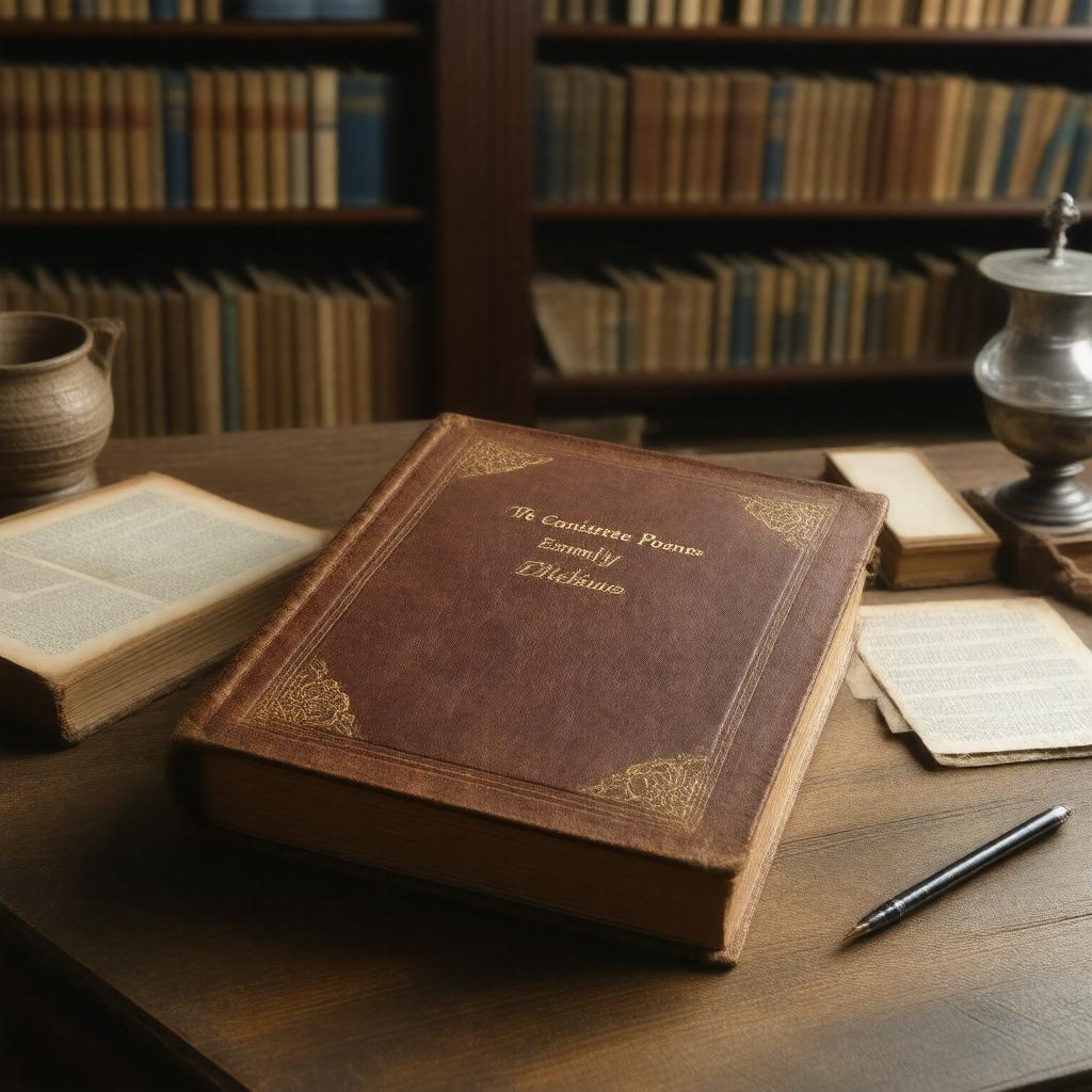 AI-created image of The Complete Poems of Emily Dickinson