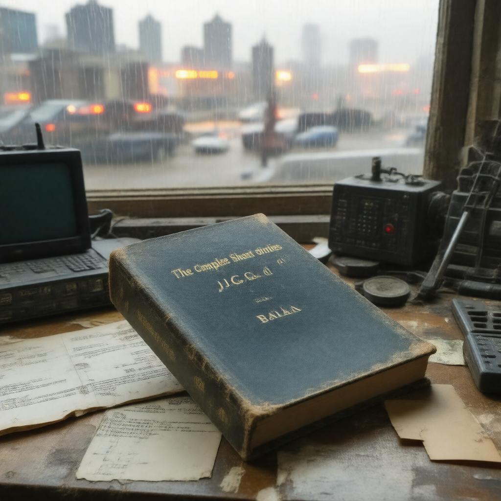 AI-created image of The Complete Short Stories of J. G. Ballard