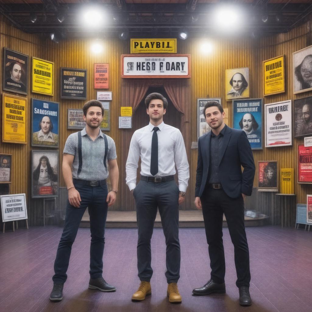 Click to view larger image AI-created image of The Complete Works of William Shakespeare (Abridged)