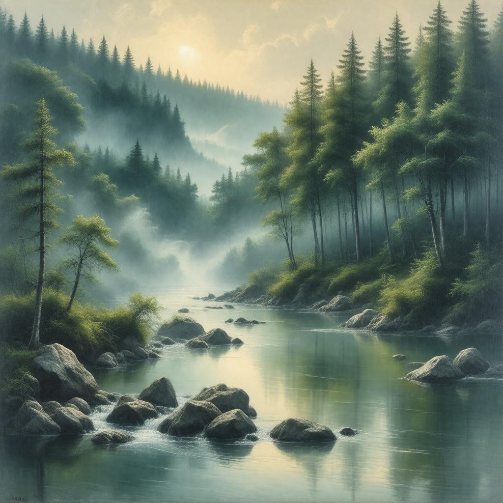 Click to view larger image AI-created image of The Concept of Nature