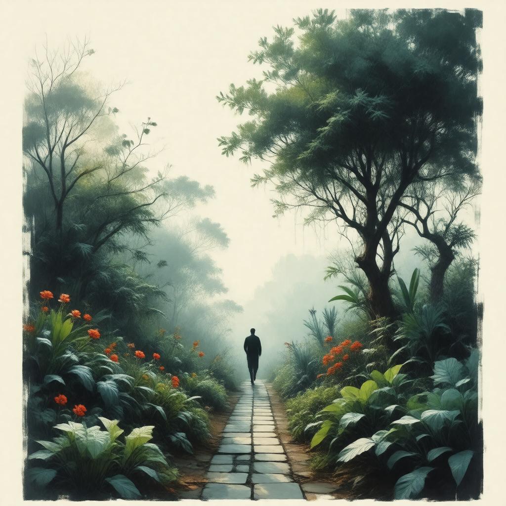 AI-created image of The Constant Gardener