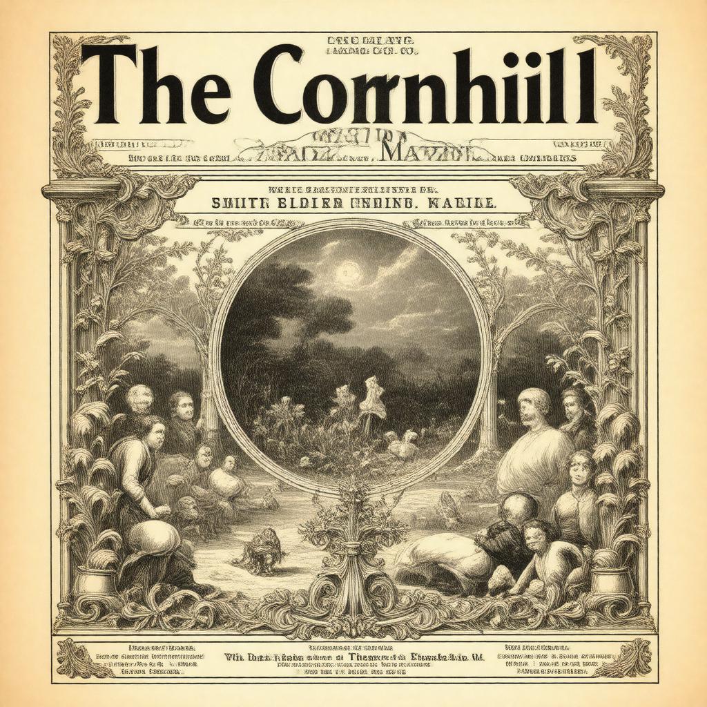 AI-created image of The Cornhill Magazine