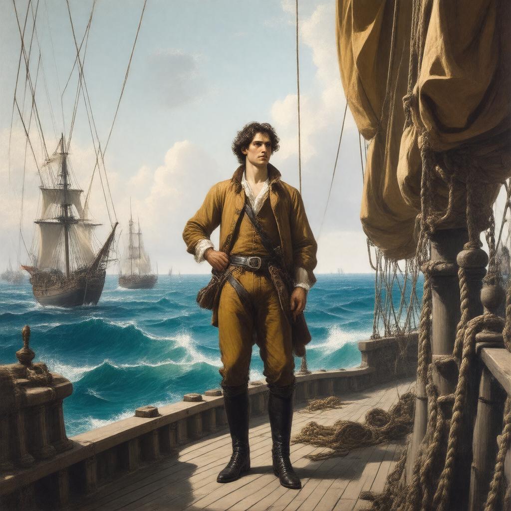 AI-created image of The Corsair