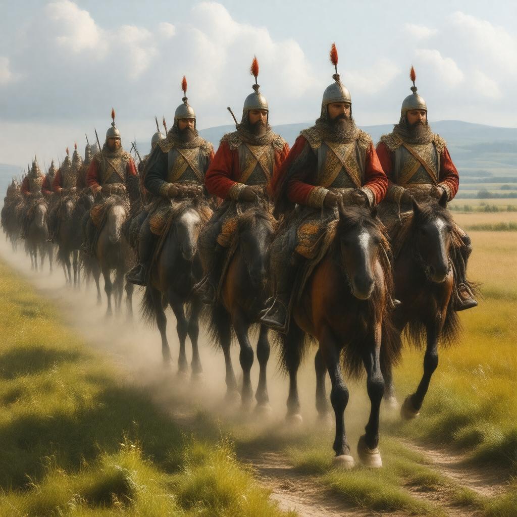 AI-created image of The Cossacks