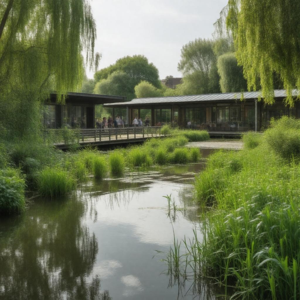 AI-created image of The Creekside Discovery Centre