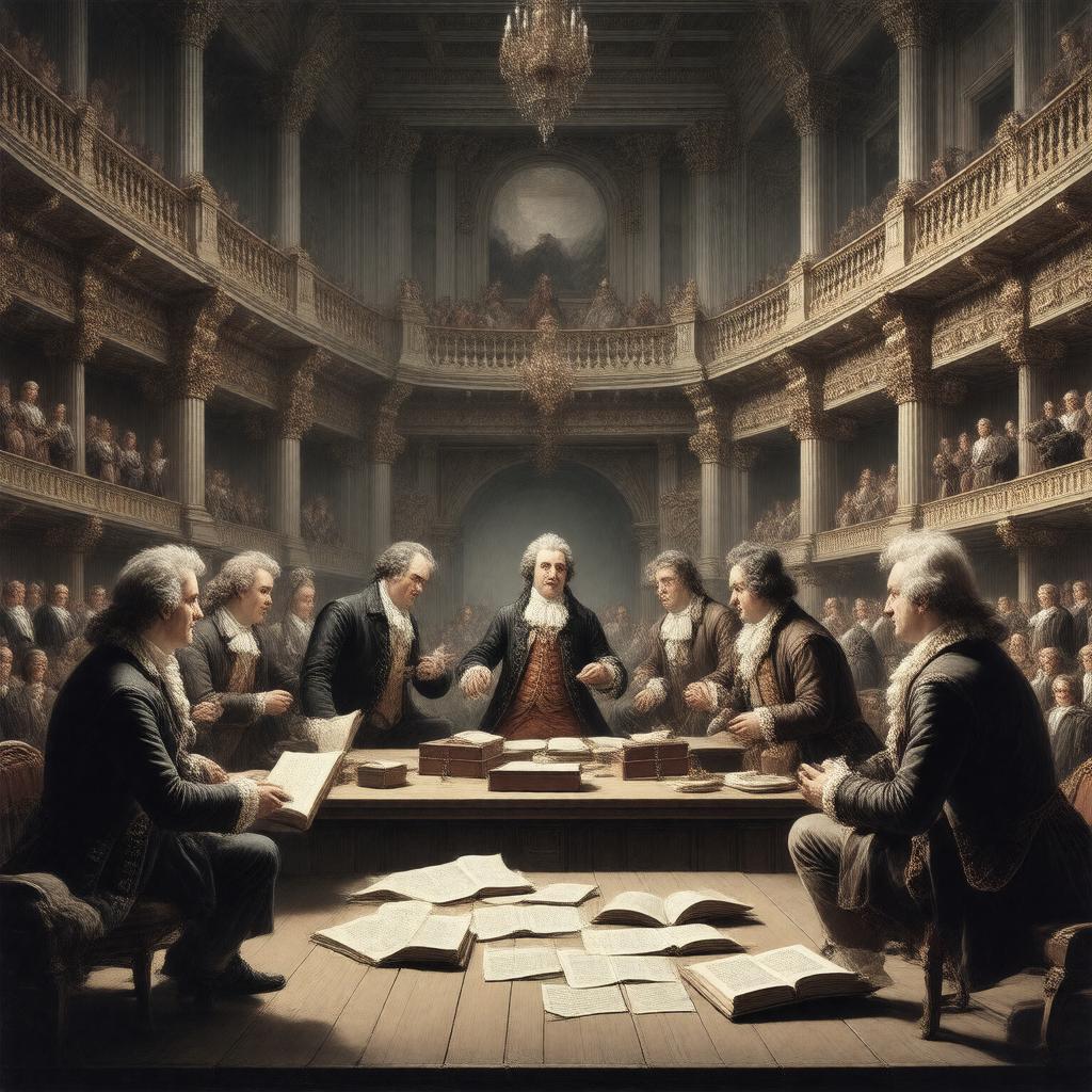 AI-created image of The Critic (stage)