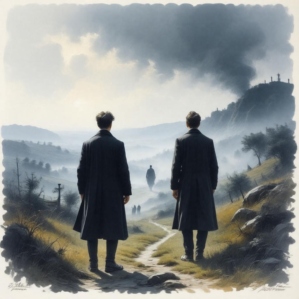 AI-created image of The Crooked Man