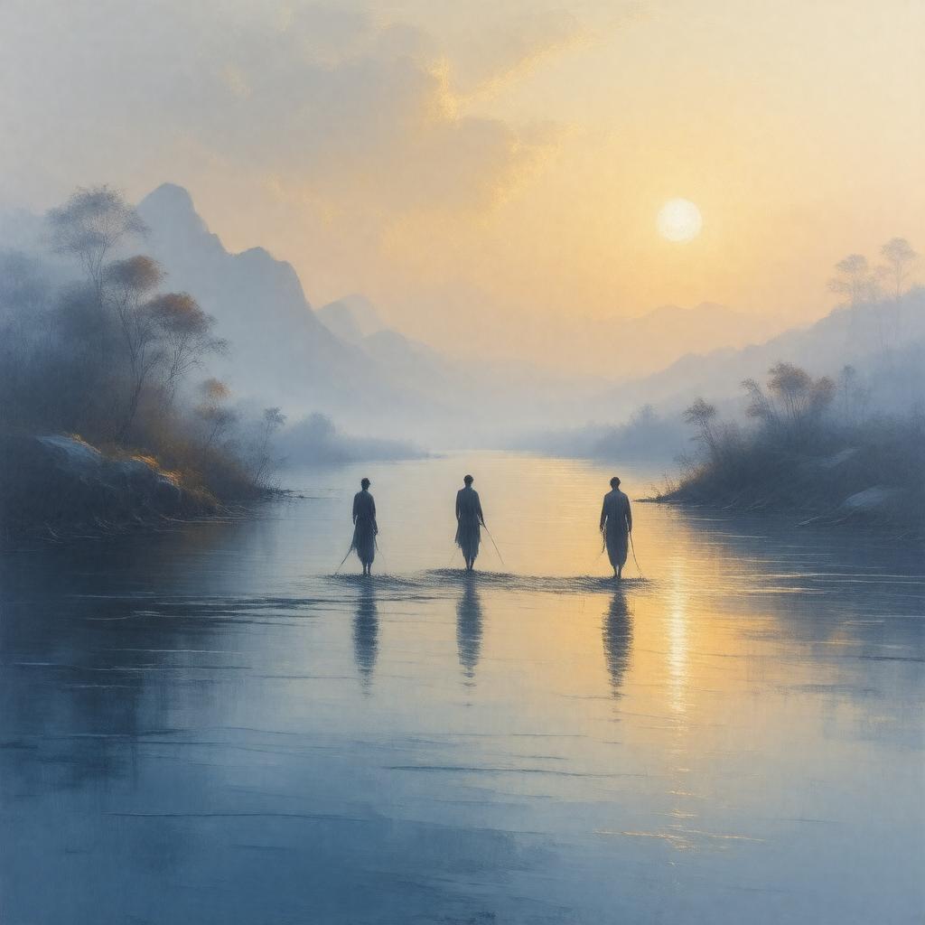 AI-created image of The Crossing