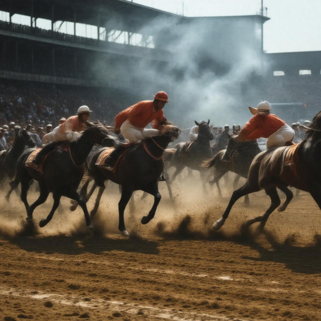 AI-created image of The Crowd Roars