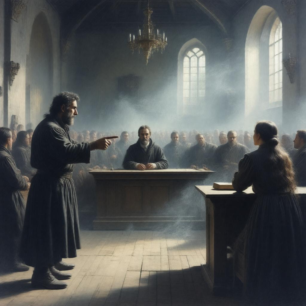 AI-created image of The Crucible