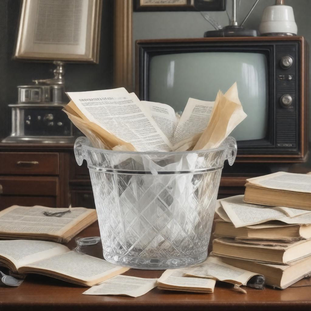 AI-created image of The Crystal Bucket