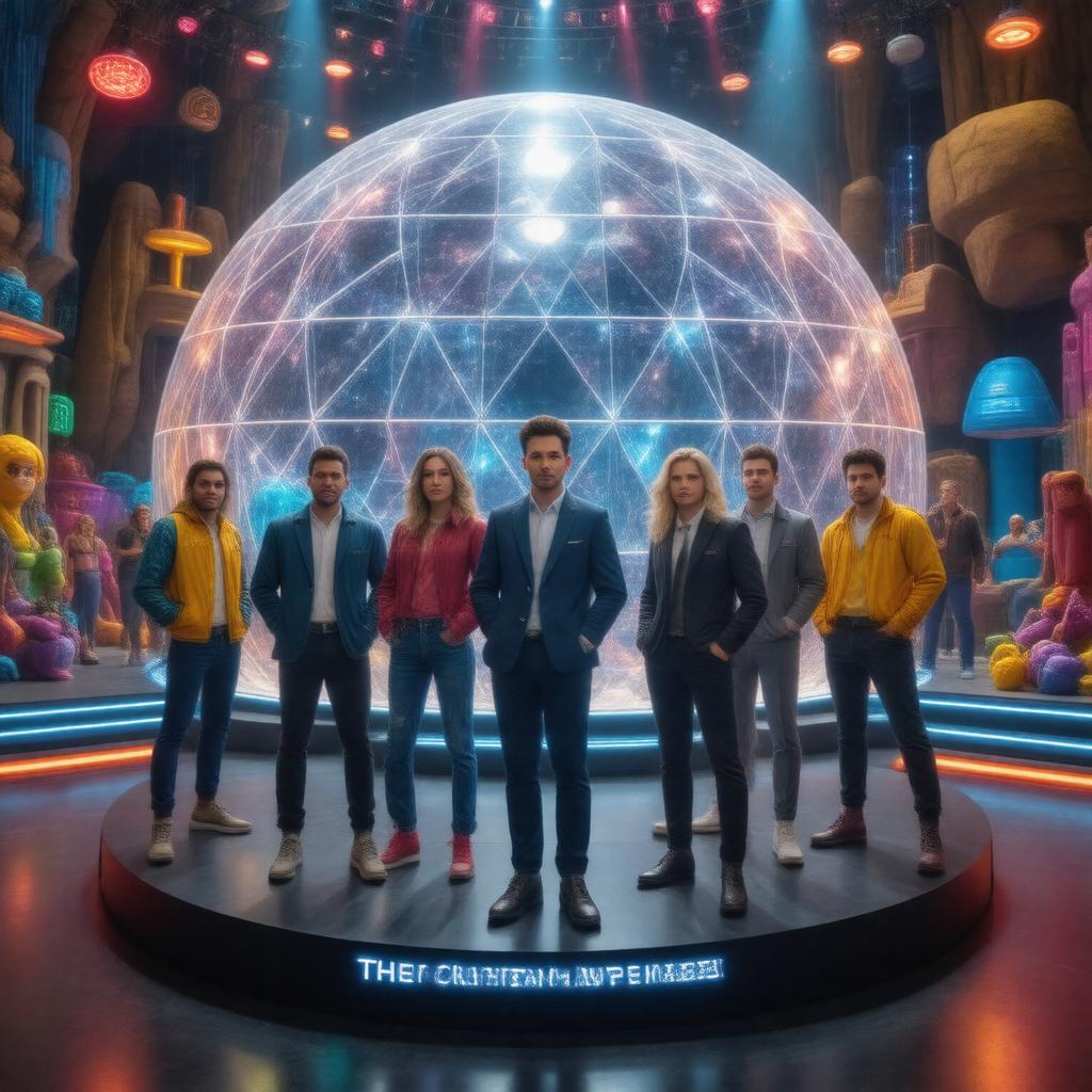 AI-created image of The Crystal Maze (revival)