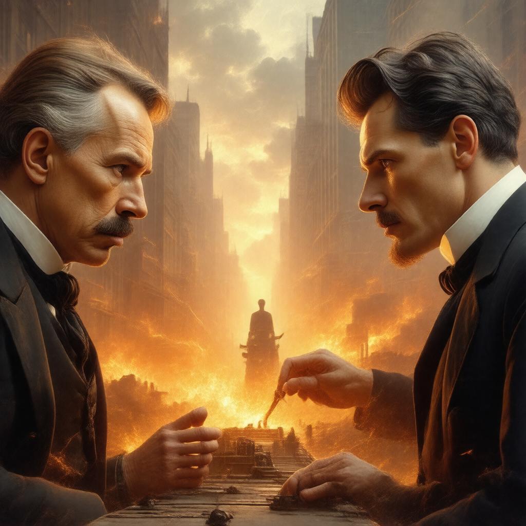 AI-created image of The Current War