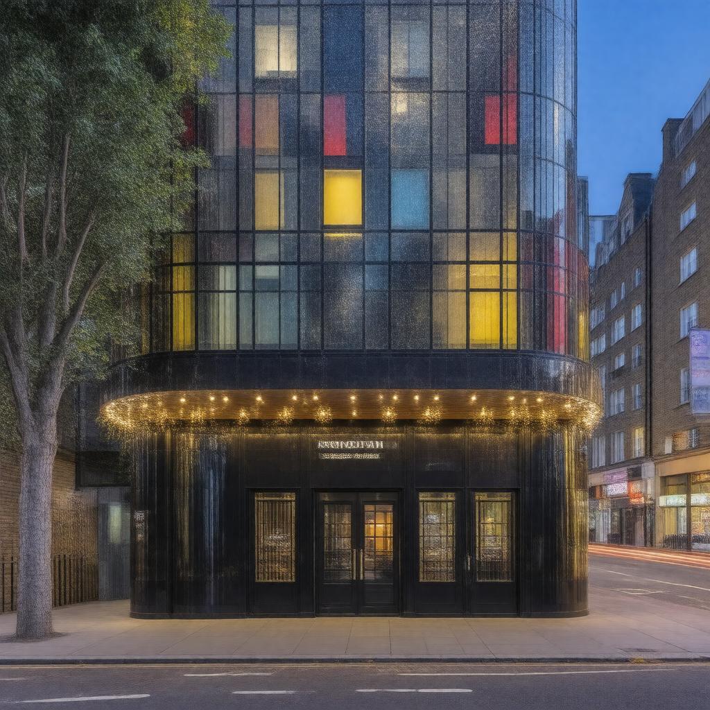 AI-created image of The Curtain Hotel