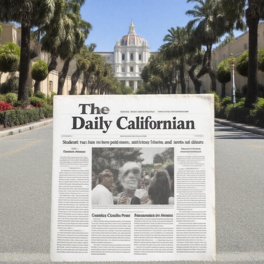 AI-created image of The Daily Californian