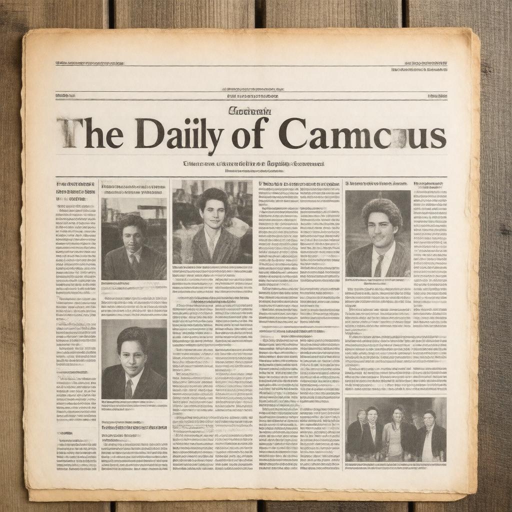 AI-created image of The Daily Campus