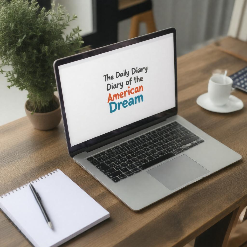 AI-created image of The Daily Diary of the American Dream
